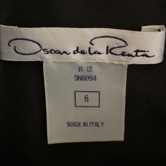 Oscar de la Renta Metallic Cocktail Dress - 6 - Picture 3 of 7